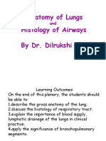Anatomy of Lungs Histology of Airways by Dr. Dilrukshi