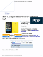 4.how To Assign Company Code