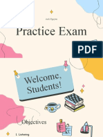 Practice exam review