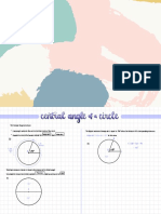 Central Angle of A Circle