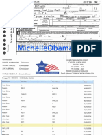 Michelle Obama 1994 Illinois Voter Registration Card As A Male and 2008 Form Shows Change of Sex To Female