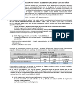 ACTA EXTRAORDINARIA DEL COMITÉ DE GESTIÓN