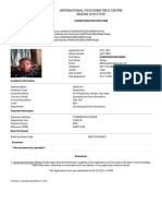 Print Application Form - International Psychometrics Centre