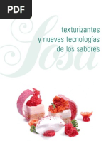 Texturizantes Nuevas Tecnologias Sabores