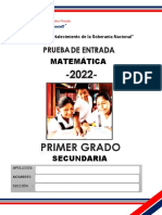 EVA DE MATEMÁTICA - 1ERO