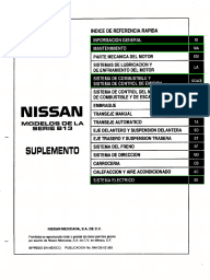 Manual Nissan Tsuru E16e - asiaupload