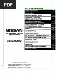 Manual Nissan Tsuru E16e - asiaupload