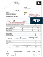 Dados - Transformador 500kVA - Weg