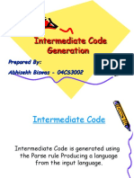 Intermediate Code Generation