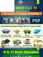 Grade 12 Curriculum Exits for Students & Parents