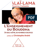 L Enseignement Du Bouddha (Le Dalaï-Lama, Thubten Chödrön)