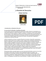 La Filosofía de Descartes