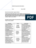 S14 - Modelo de Apreciación Descriptivo Tarea Observacion Del Comportamiento