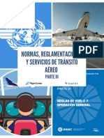 Normas, Reglamentaciones y Servicios de Tránsito Aéreo - Parte III