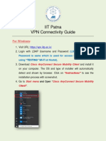 IIT Patna - VPN Connectivity Guide - Windows & Linux
