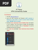 IIT Patna - VPN Connectivity Guide - Windows & Linux