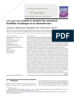 Life cycle cost analysis of hydrogen as transportation fuel