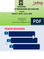 Strategi Percepatan Penurunan AKI & AKB-Dadirejo