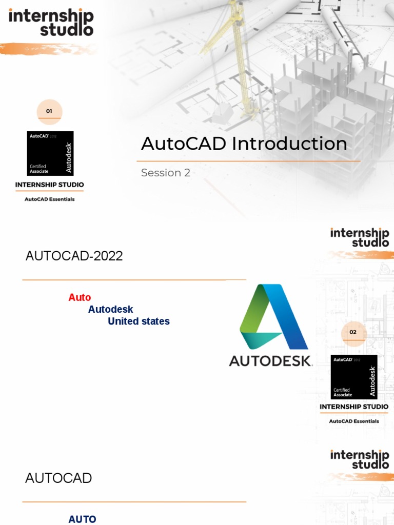Autocad Introduction: Session 2 | PDF | Art
