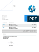 Invoice: 003/AP/JAN/2020 January 18, 2020