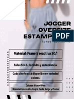 Jogger Oversize Estampados Actual