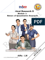Practical Research II: Nature of Quantitative Research