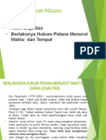 2 Asas Legalitas Dan Berlakunya Hukum Pidana