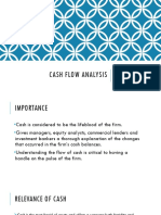 Cash Flow Analysis - Lec 001