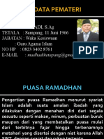 BIODATA PEMATERI