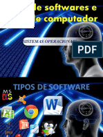 Tipos de software e vírus de computador