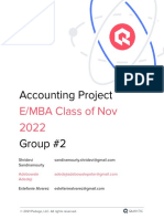 Accounting Project - Group #2