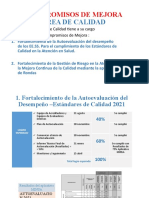 Compromisos de Mejora Exposicion