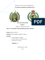 La Vida Humana Como Fenómeno Biológico Unitario