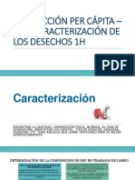 Tema 3 Producción Per Cápita - PPC, Caracterización de Los Desechos 1H