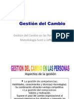 Gestion Del Cambio