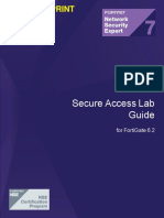 Secure Access Lab Guide: Do Not Reprint © Fortinet
