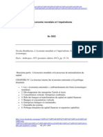 Nicolas Boukharine :L Économie Mondiale Et L Impérialisme. Esquisse Économique