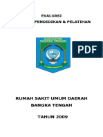 Evaluasi Diklat Tahun 2009