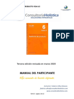 Manual Del Participante Auditoria de Producto