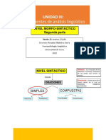 Sesión 12. Análisis Sintáctico - Sintagmas y Complementos (COPIA ESTUDIANTES - Segunda Parte)