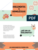 Bioelementos y Biomoléculas