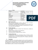 Universidad Nacional Autónoma de Honduras Facultad de Ciencias Sociales Escuela de Ciencias Psicológicas Psicodiagnóstico II I PAC 2021