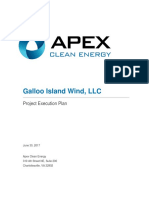 Galloo Island Wind, LLC: Project Execution Plan