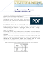 A P P C C: Pproved Harmaceutical Roducts Ontining Yclodextrins