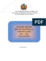 Plan Sector Desarrollo Agrop 2014