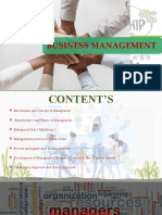 Business Management - Module 1