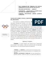 PRIMERO.-Se MODIFICA La Sentencia de 6 Seis de Abril de 2017