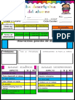 FICHA DESCRIPTIVA - ALUMNO