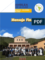 Mensaje Final CLAR