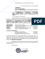 Oficio e Informe